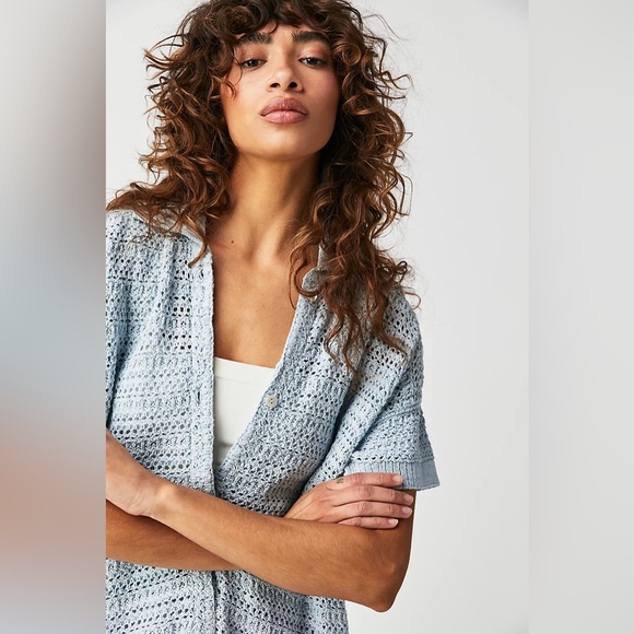 Care FP Alicia Crochet Cardigan Size S - Picture 11 of 12